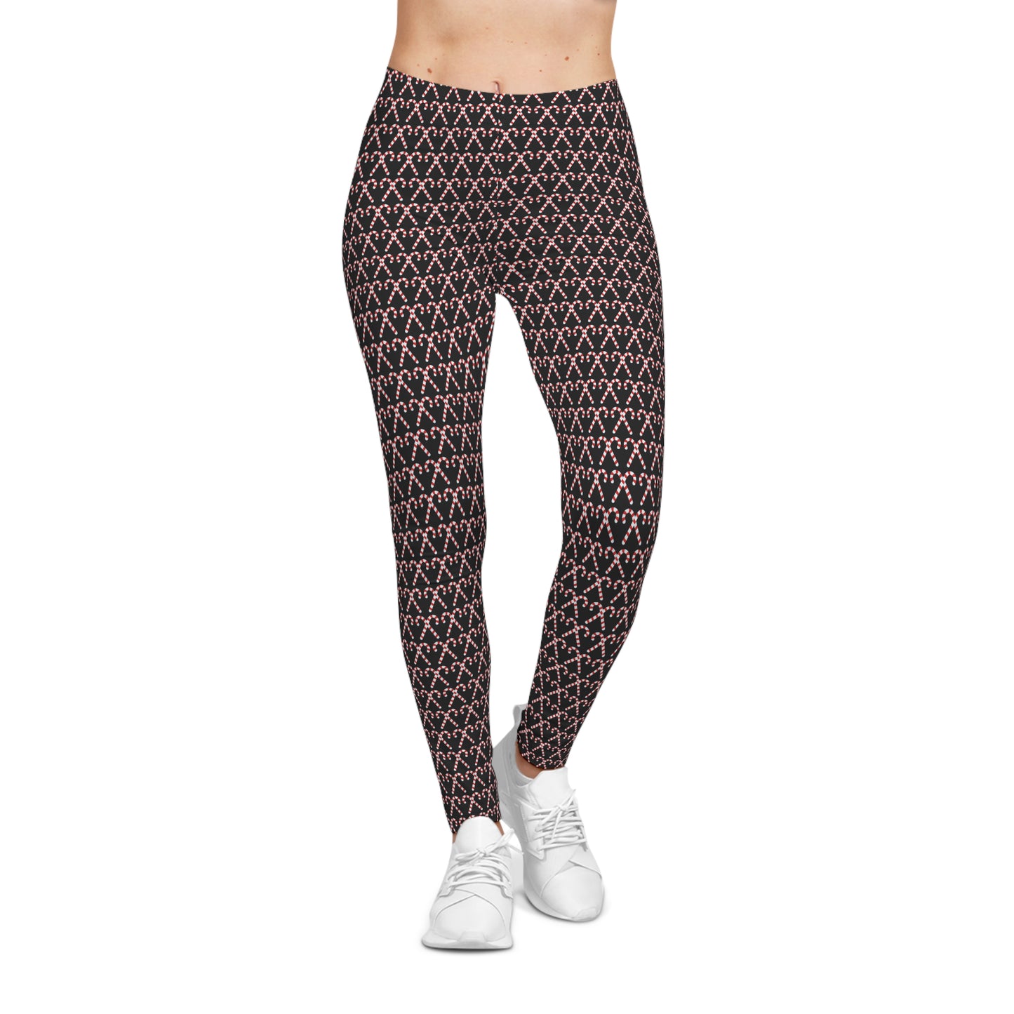 Holiday Candy Cane Leggings