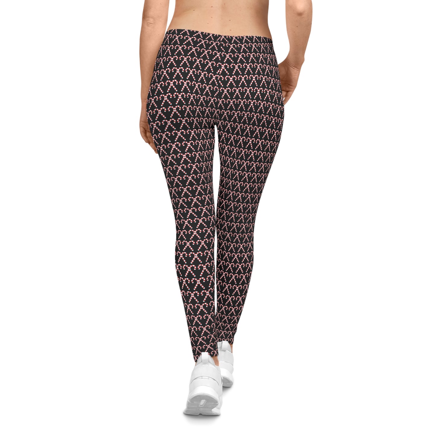 Holiday Candy Cane Leggings